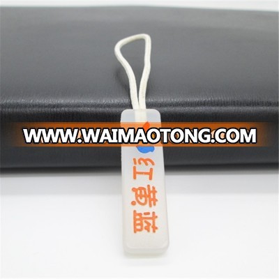 hot selling customized PVC Rubber Zipper Pull