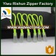 Rubber elastic zipper slider for hundbags